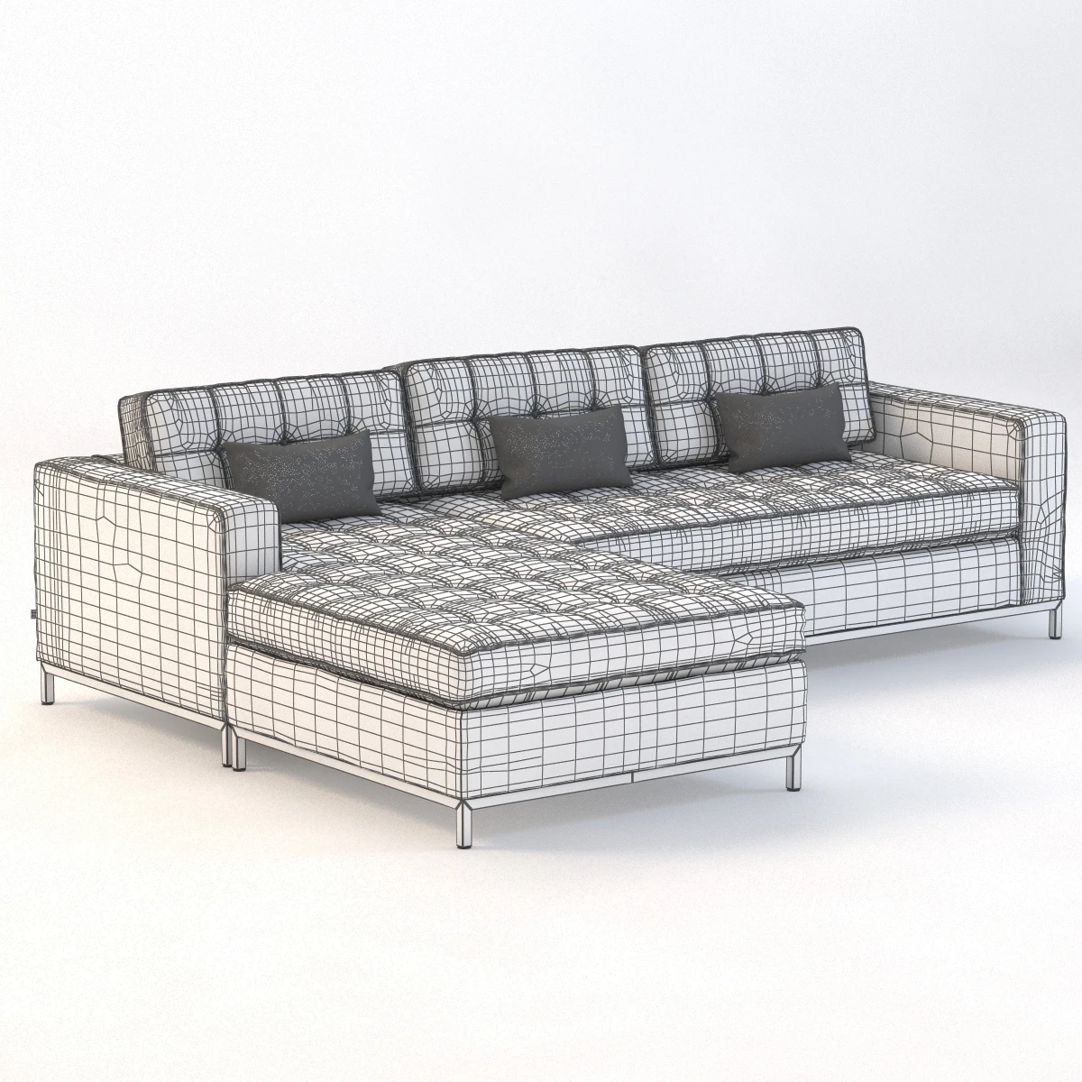 Gus Modern Sofa Collection 03 3D Model_04